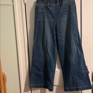 Spanx wide leg stretch jeans classic blue Women's Jeans. Never worn